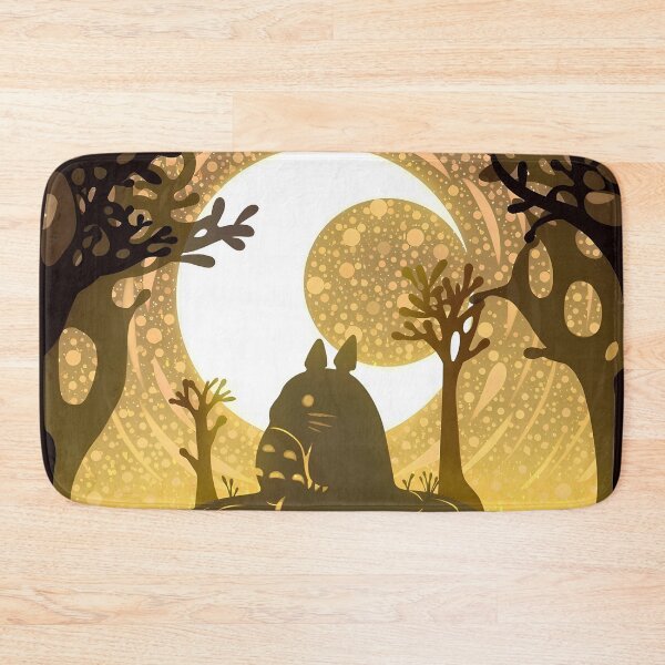 Item preview, Cute kawaii stare [[totoros]] moon -%[ghiblis]%-  aways  designed and sold by ITsyxuanart.