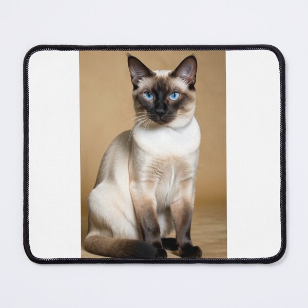 Item preview, Animals - Siamese Cat, Intense Blue Eyes and Feline Elegance designed and sold by DoodyPets.
