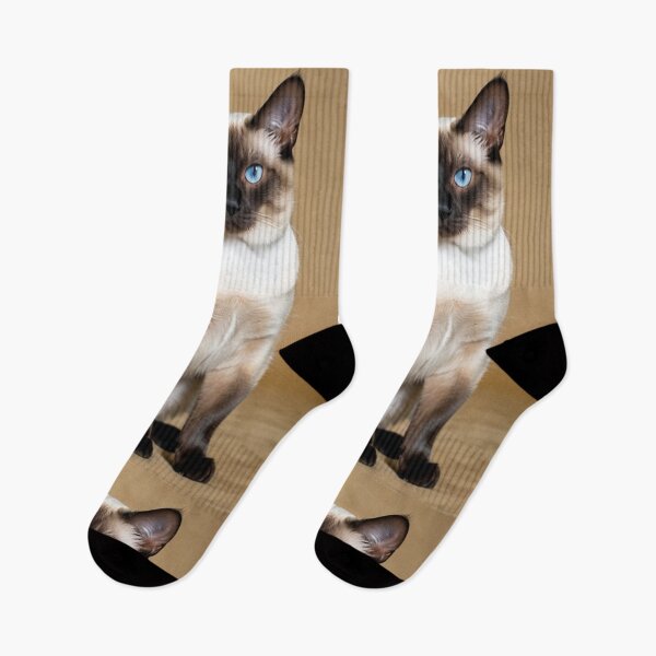 Item preview, Animals - Siamese Cat, Intense Blue Eyes and Feline Elegance designed and sold by DoodyPets.