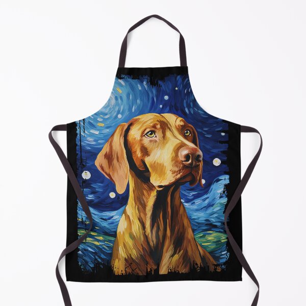 Item preview, Funny Vizsla Starry Night Illustration Mom Dad Kids designed and sold by rafaeltto.