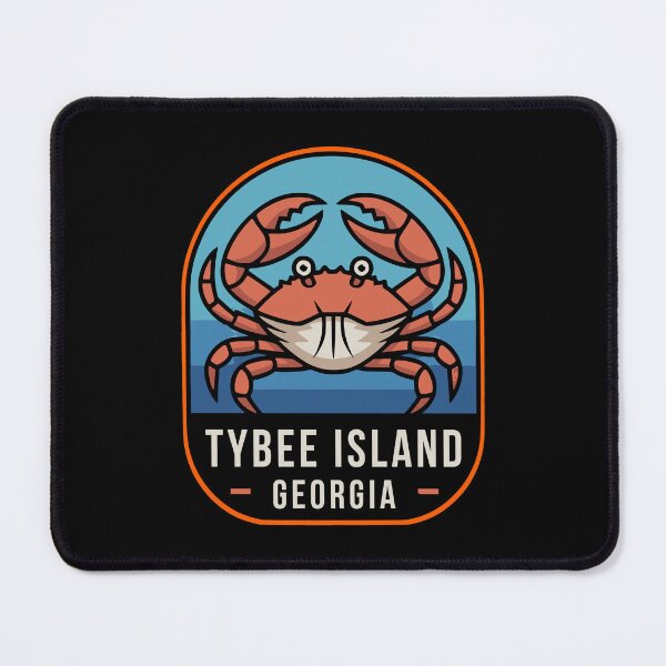 Item preview, Tybee Island Georgia Crab Coastal Beach Travel designed and sold by AntiqueImages.
