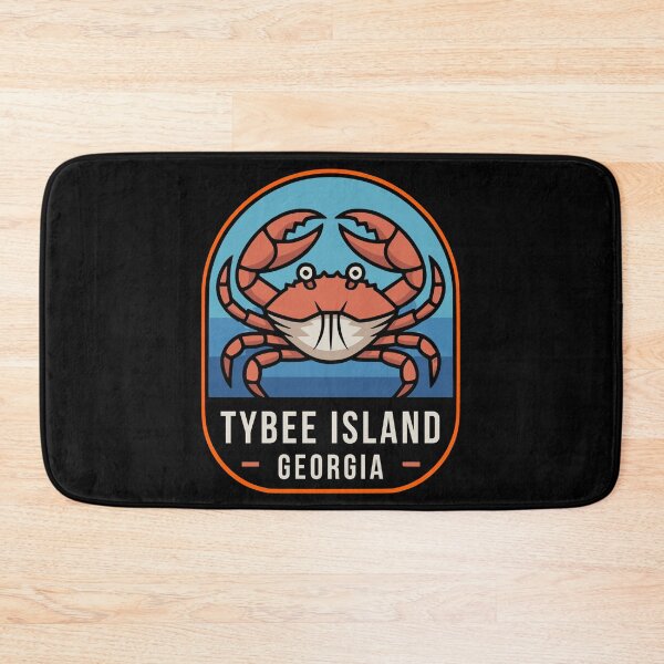 Item preview, Tybee Island Georgia Crab Coastal Beach Travel designed and sold by AntiqueImages.