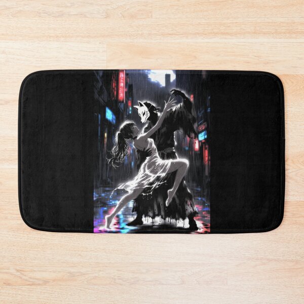 Item preview, Kitsune Mask Dance, Shadow and Neon Rain designed and sold by Amber Sky Creations.