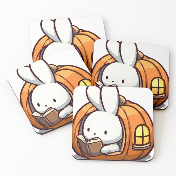 Item preview, Bunny Pumpkin House Reader designed and sold by pumsquare.