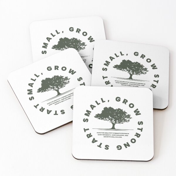 Item preview, Start Small Grow Strong designed and sold by suh shop.