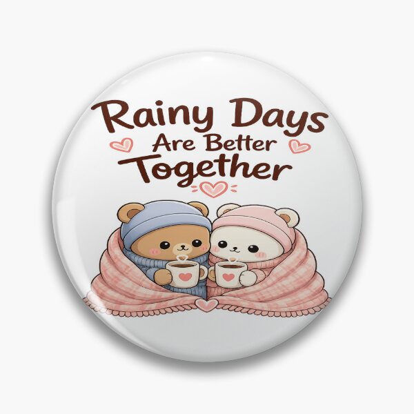 Item preview, Rainy Days Are Better Together Bears designed and sold by Astra-Parallax.