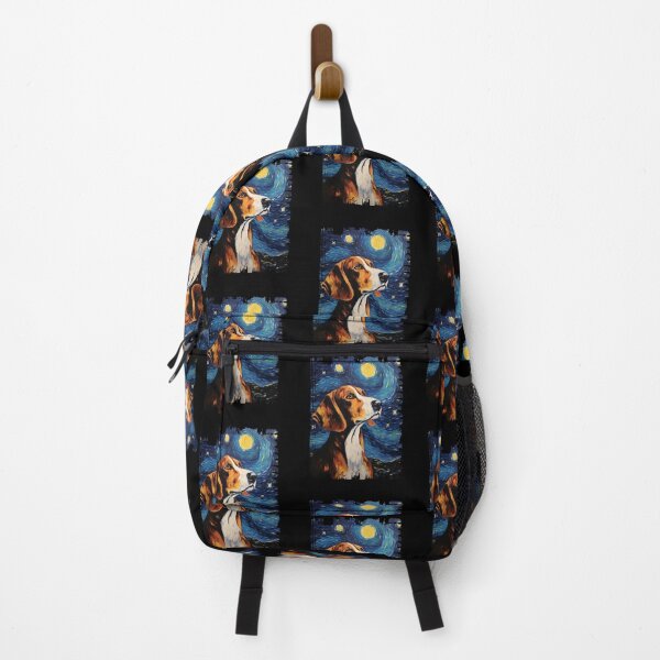 Item preview, Funny Treeing Walker Coonhound Starry Night Illustration Mom Dad Kids designed and sold by rafaeltto.
