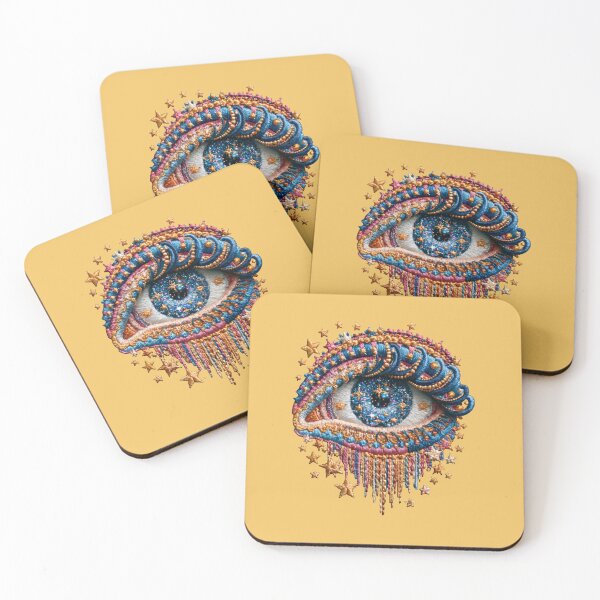 Item preview, Cosmic Dream Eye Celestial Embroidery designed and sold by MegaNovaArt.