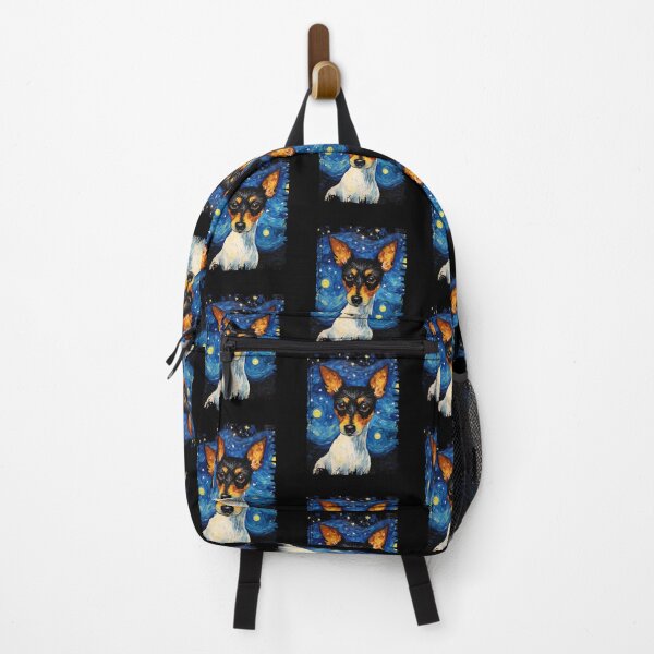 Item preview, Funny Toy Fox Terrier Starry Night Illustration Mom Dad Kids designed and sold by rafaeltto.