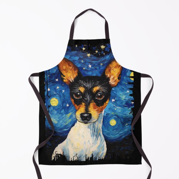 Item preview, Funny Toy Fox Terrier Starry Night Illustration Mom Dad Kids designed and sold by rafaeltto.