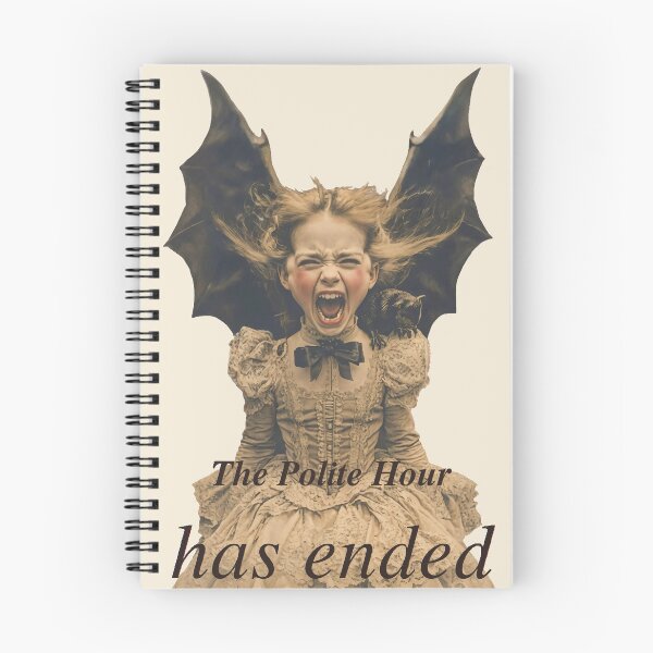 Item preview, The Polite Hour has ended designed and sold by Luna et Lune.