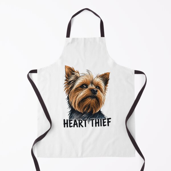 Item preview, Heart Thief Yorkie Dog designed and sold by olosra.