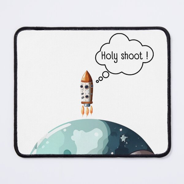 Item preview, Epic Rocket Launch – Holy Shoot! designed and sold by EVESTUDIOART.