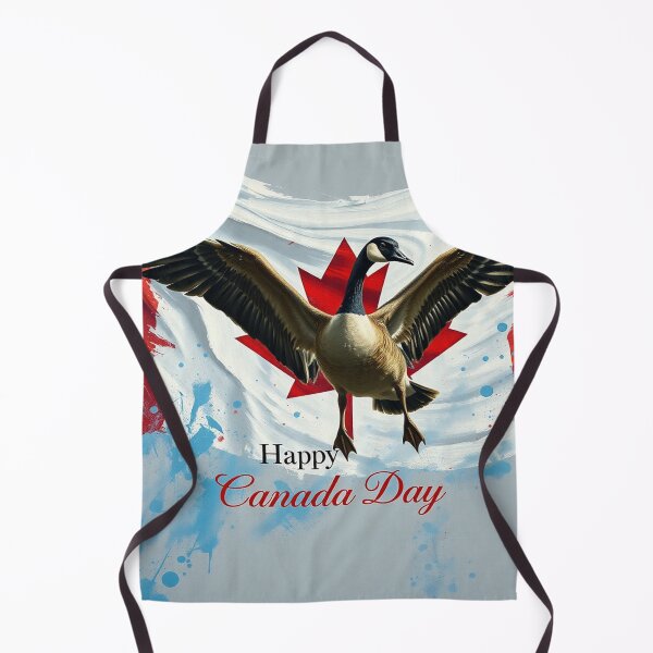 Item preview, Flying Canada Goose Oil Painting - Happy Canada Day designed and sold by Tama-sirth.