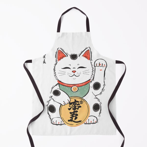 Item preview, Traditional Japanese Maneki Neko Lucky Cat designed and sold by Luna-Flow.