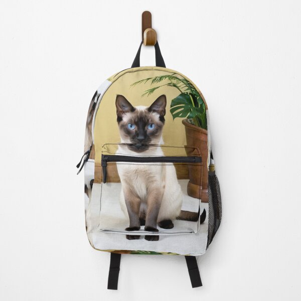 Item preview, Animals - Siamese Cat, Zen Portrait with Intense Blue Eyes designed and sold by DoodyPets.