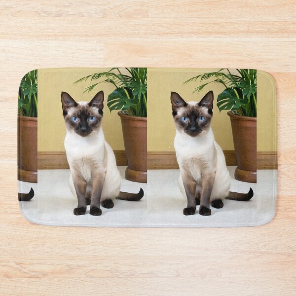 Item preview, Animals - Siamese Cat, Zen Portrait with Intense Blue Eyes designed and sold by DoodyPets.