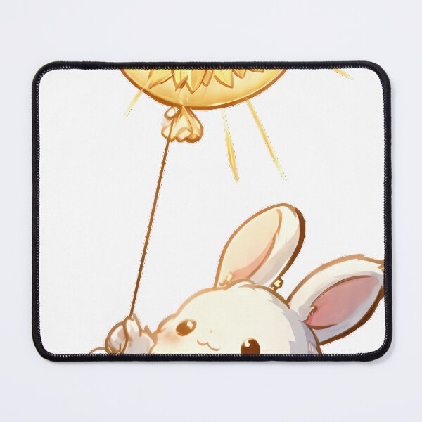 Item preview, Bunny Sunflower Balloon designed and sold by pumsquare.