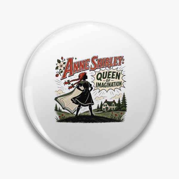 Item preview, Anne Shirley Queen of Imagination Anne of Green Gables Poster designed and sold by Fenay Designs.