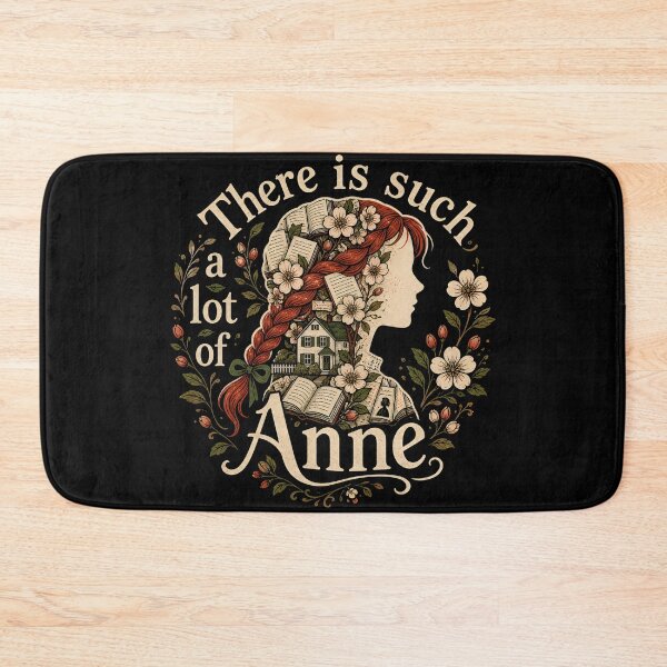 Item preview, There Is Such A Lot Of Anne of Green Gables Floral Silhouette designed and sold by Fenay Designs.