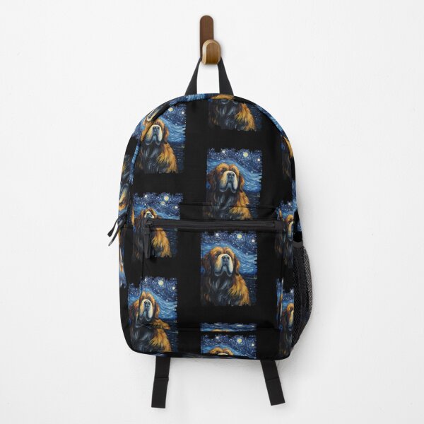Item preview, Funny Tibetan Mastiff Starry Night Illustration Mom Dad Kids designed and sold by rafaeltto.