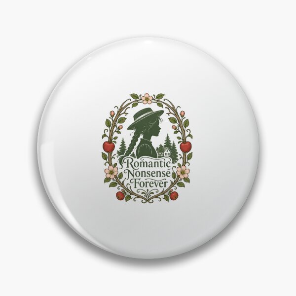 Item preview, Anne of Green Gables Romantic Nonsense Forever Silhouette Frame designed and sold by Fenay Designs.