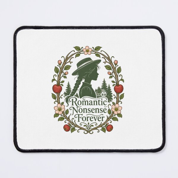 Item preview, Anne of Green Gables Romantic Nonsense Forever Silhouette Frame designed and sold by Fenay Designs.