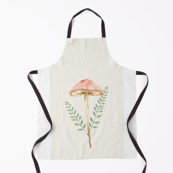 Item preview, Earthy Watercolor Botanical Mushroom Art Print designed and sold by Vida e Arte.