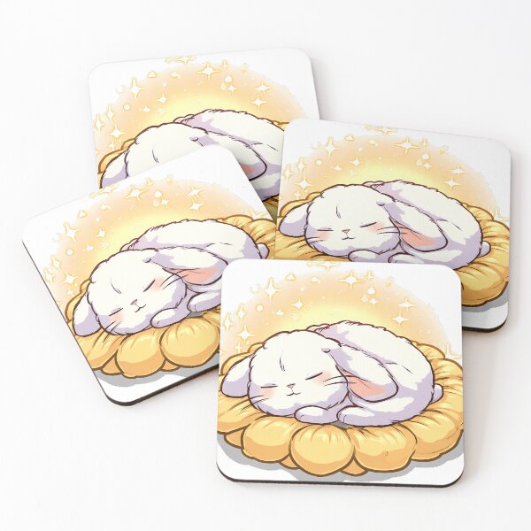 Item preview, Bunny Starry Pillow Sleep designed and sold by pumsquare.