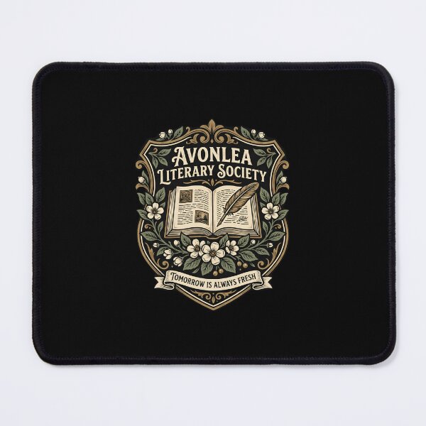 Item preview, Avonlea Literary Society Tomorrow Is Always Fresh Book Crest designed and sold by Fenay Designs.