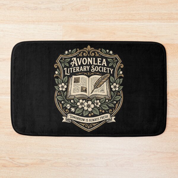 Item preview, Avonlea Literary Society Tomorrow Is Always Fresh Book Crest designed and sold by Fenay Designs.