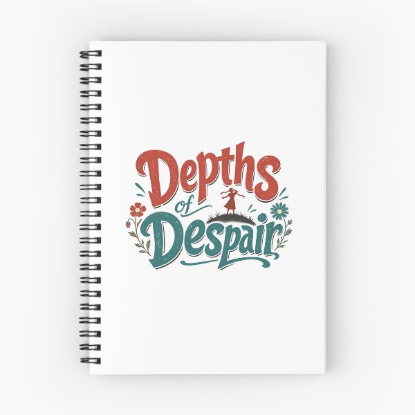 Item preview, Anne of Green Gables Depths of Despair Literary Quote Graphic designed and sold by Fenay Designs.