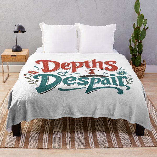 Item preview, Anne of Green Gables Depths of Despair Literary Quote Graphic designed and sold by Fenay Designs.