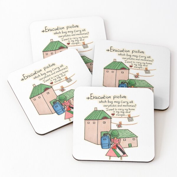 Item preview, Evacuation Picture designed and sold by Littlemennadraw.