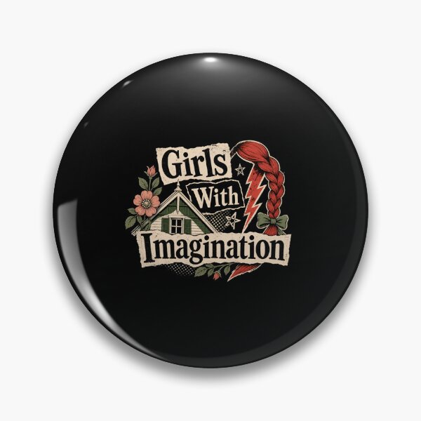 Item preview, Girls With Imagination Anne of Green Gables Red Braid Art designed and sold by Fenay Designs.