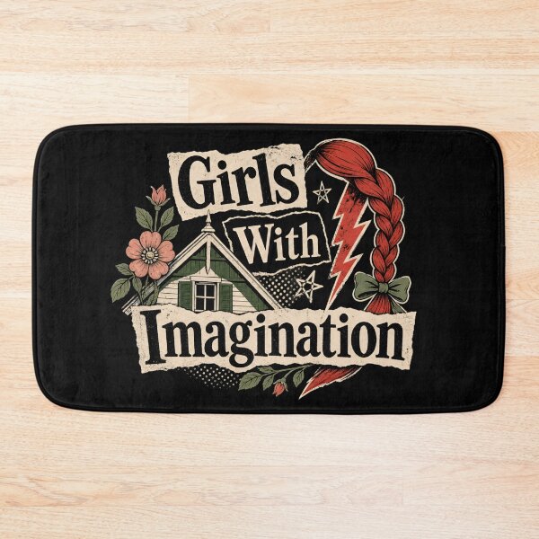 Item preview, Girls With Imagination Anne of Green Gables Red Braid Art designed and sold by Fenay Designs.