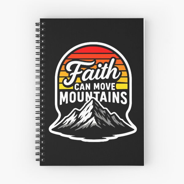 Item preview, Matthew 17:20 Faith Can Move Mountains designed and sold by plushism.