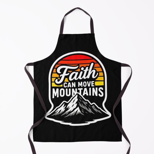 Item preview, Matthew 17:20 Faith Can Move Mountains designed and sold by plushism.
