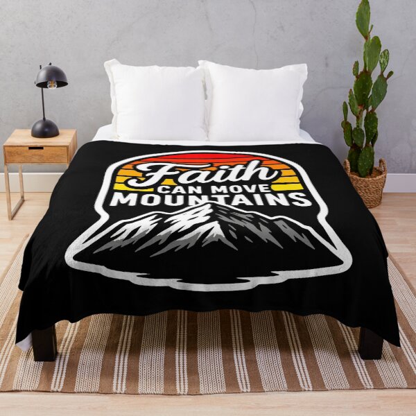 Item preview, Matthew 17:20 Faith Can Move Mountains designed and sold by plushism.
