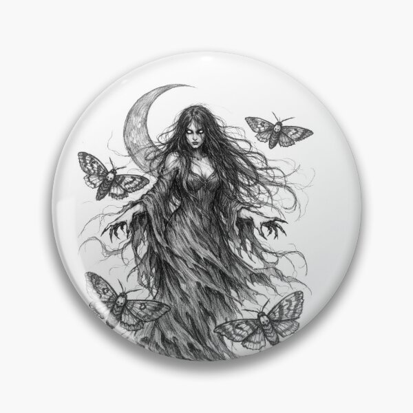 Item preview, Nocnica - Nightwraith - Slavic Mythology Demon designed and sold by Sierodzyna.