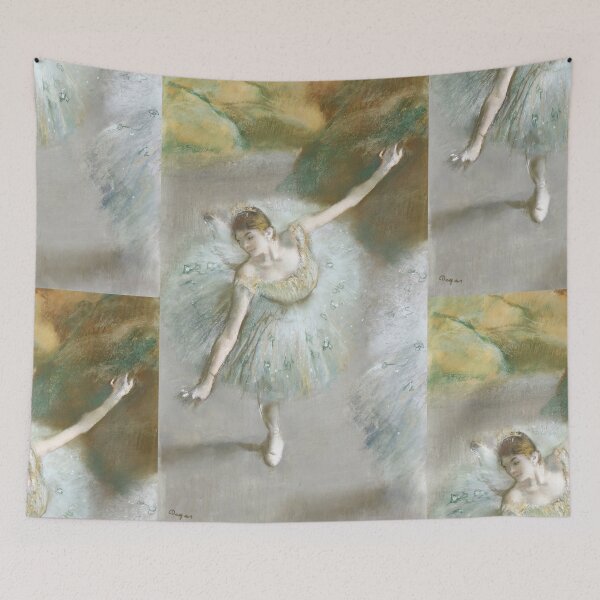 Item preview, Ballerina Dancing in Green Pastel Tutu designed and sold by artofuniverse.