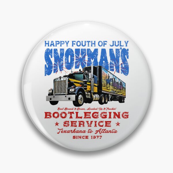 Item preview, Happy 4th of July Snowman's Bootlegging Service Texarkana To Atlanta Since 1977 designed and sold by Angryblu3.