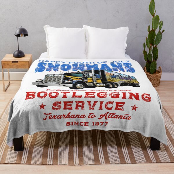 Item preview, Happy 4th of July Snowman's Bootlegging Service Texarkana To Atlanta Since 1977 designed and sold by Angryblu3.