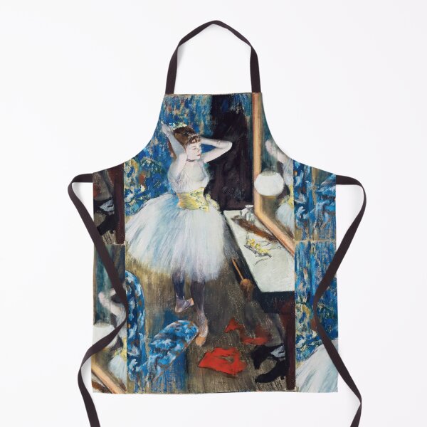 Item preview, Ballerina Adjusting Her Hair in Dressing Room designed and sold by artofuniverse.