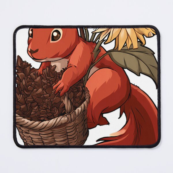 Item preview, Squirrel Pinecone Basket designed and sold by pumsquare.