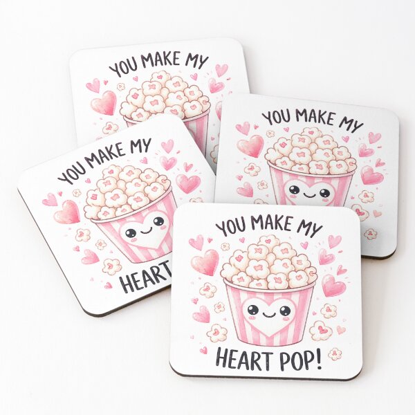 Item preview, You Make My Heart Pop Valentine Design designed and sold by Ioanna-Studio.