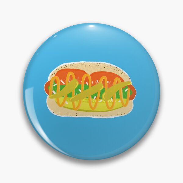 Item preview, Chicago Hot Dog With Everything designed and sold by Felipithecus.