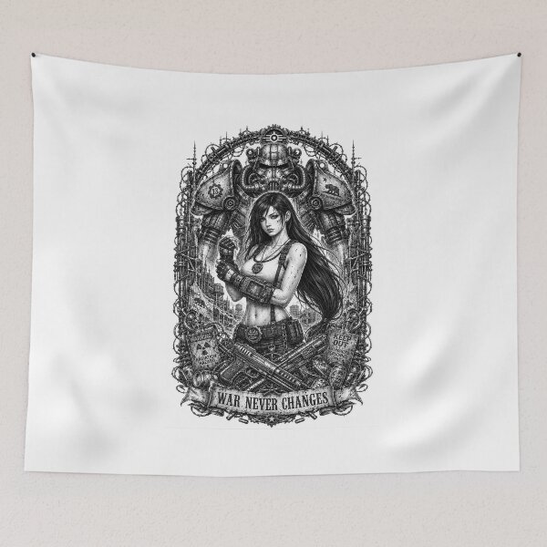 Item preview, War Never Changes designed and sold by ShadowSpriteArt.