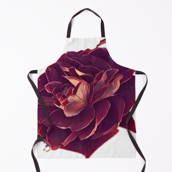 Item preview, Isolated Dark Burgundy Rose Flower Graphic designed and sold by BalkanBloom.