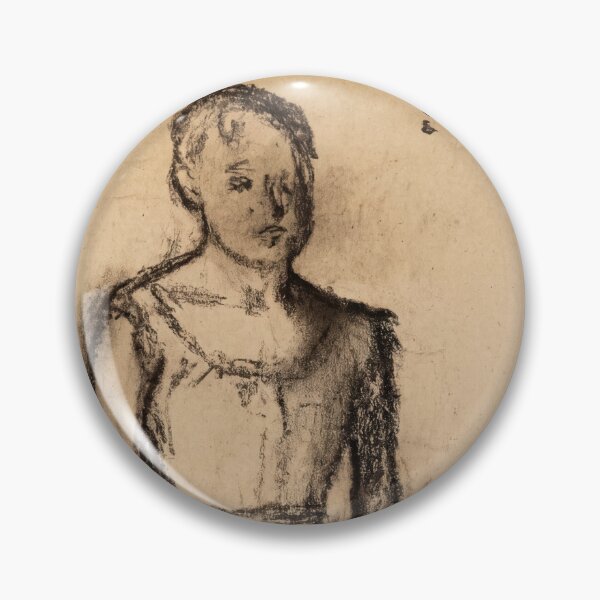 Item preview, Standing Young Ballerina Charcoal Sketch designed and sold by artofuniverse.